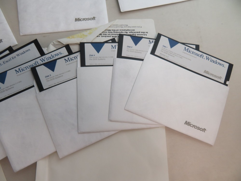 Microsoft Excel Floppy Disks Lot