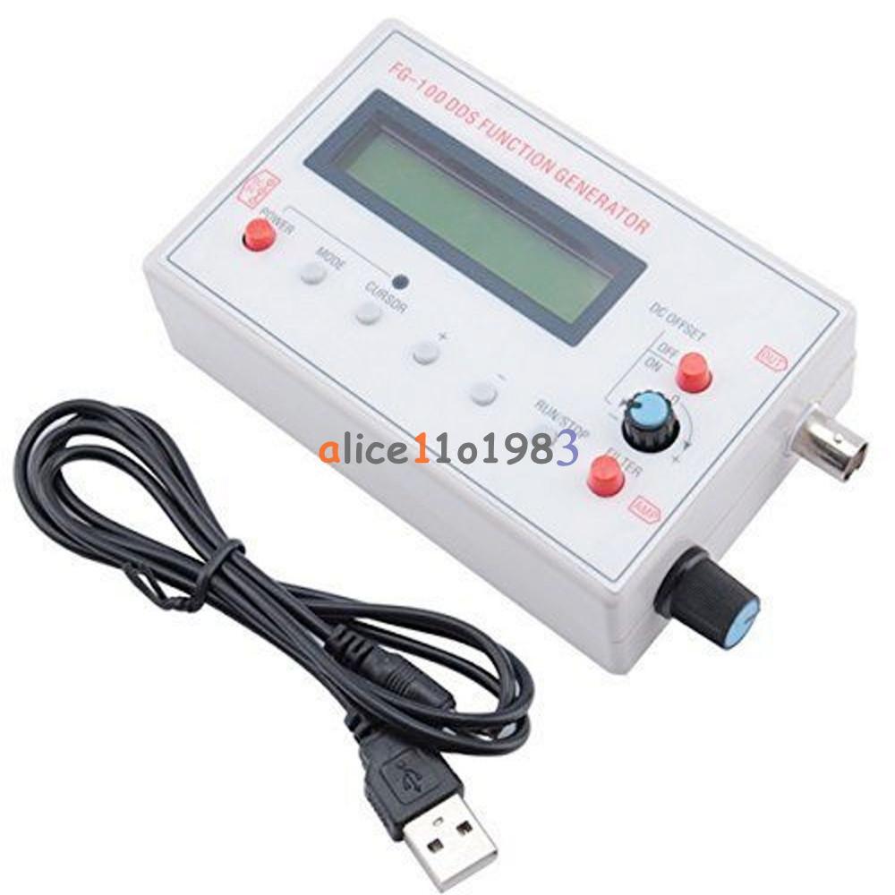 DDS Function Signal Generator Module Sine + USB Cable+ Triangle + Square Wave