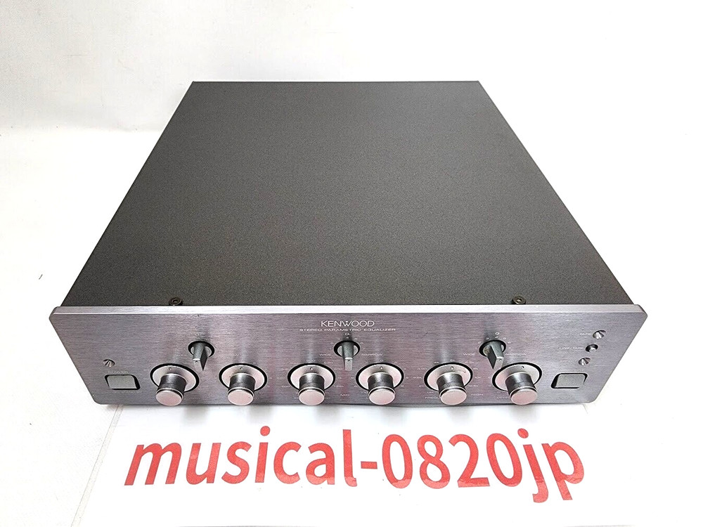 KENWOOD GE-1001 Parametric Equalizer Audio Stereo