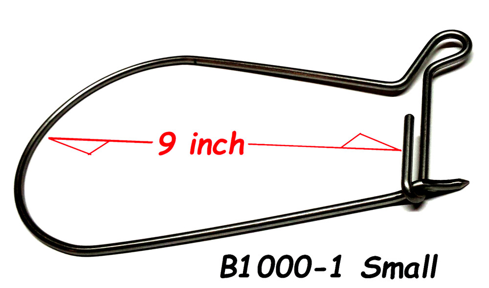 B1000-01 SMALL Spearfishing Fish Stringer Stainless
