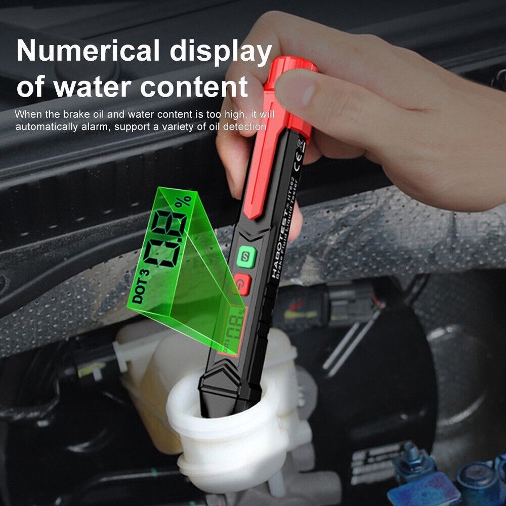 High Definition Backlit Display Auto Brake Fluid Tester for DOT3/DOT4/DOT51