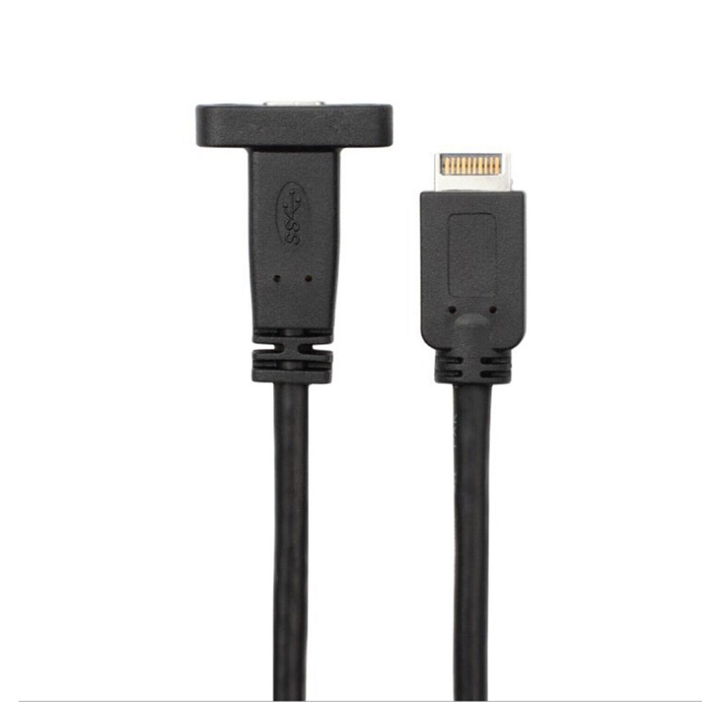 USB 3.1 Type E PCI-E to Type C Female Gen 2 Extension Cord Cable With Bracket