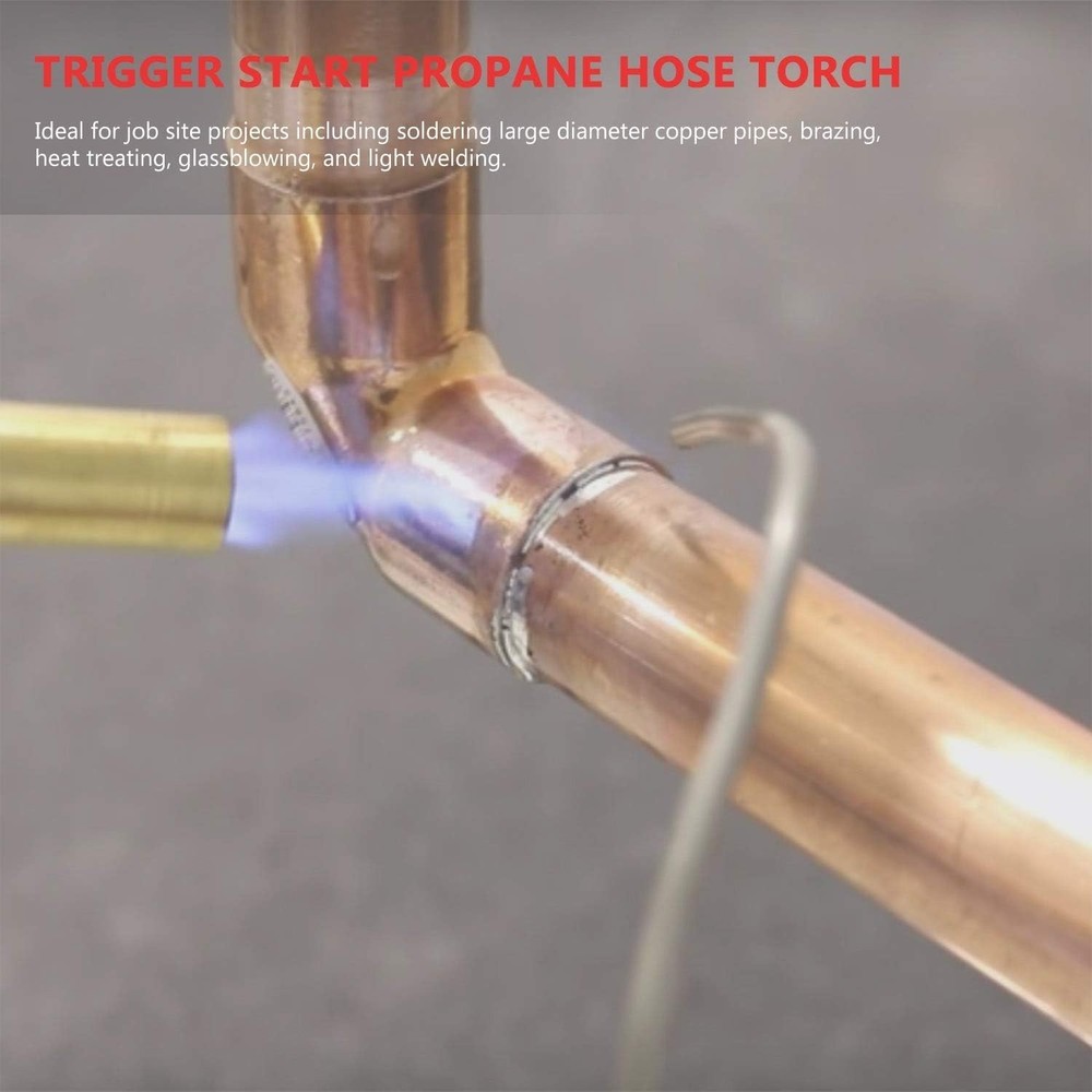 60'' Propane Torch with Quick Ignition - 1900℃ Maximum Temperature