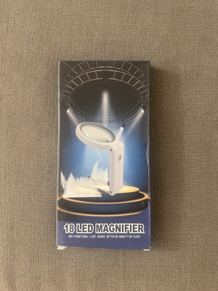 18 LED Magnifier, Magnifying Glass