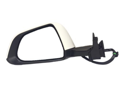 Tesla Model 3 Driver Side View Mirror Assembly Compatible with White With Left