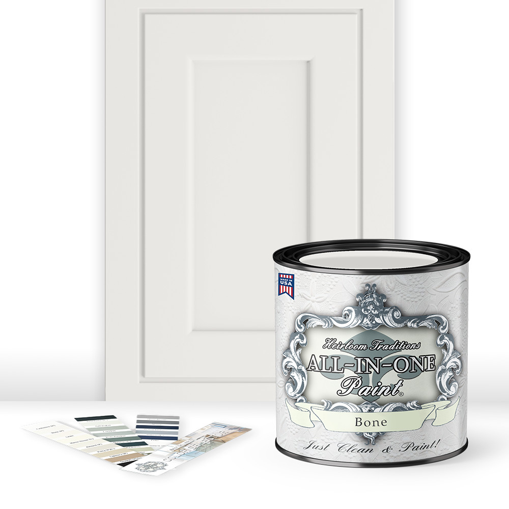 ALL-IN-ONE Paint 2 Quart Cabinet Paint Bundle - Bone