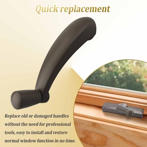 3/8" Window Crank Handle Replacement for Andersen Casement Window, Operator