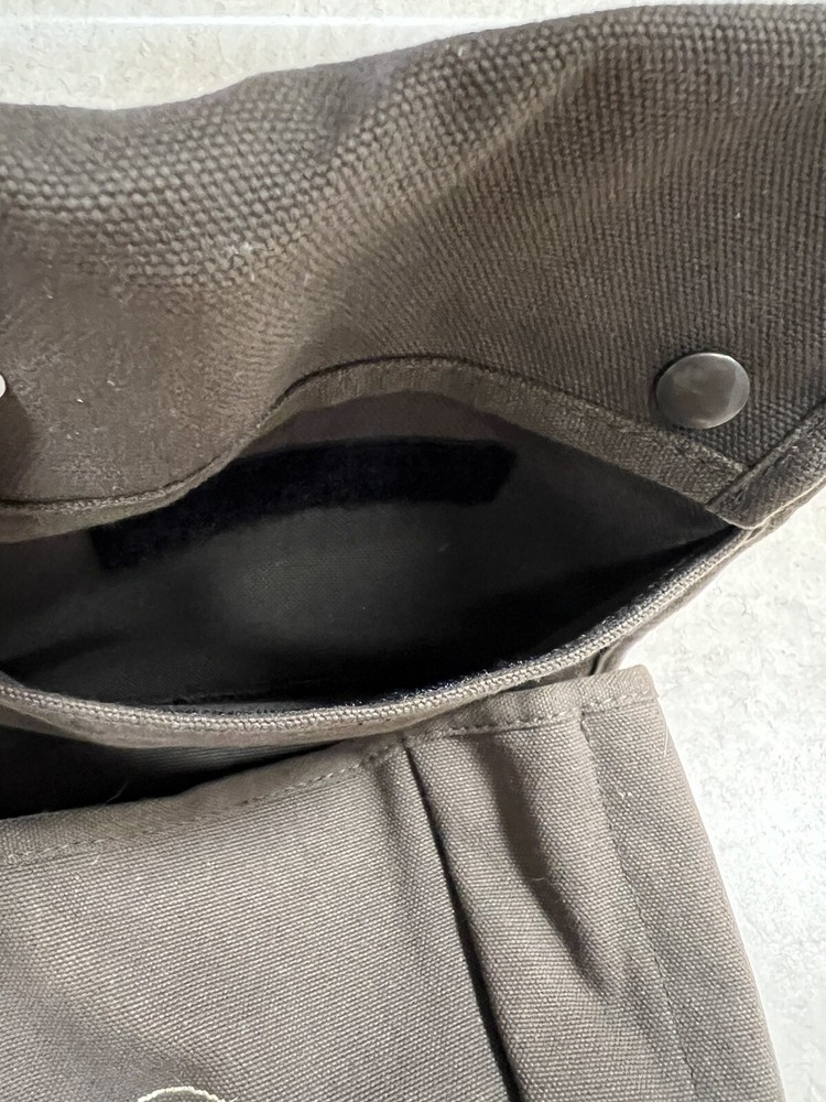 Red Head Double Shell & Hull Combo Pouch, Green Canvas Bag