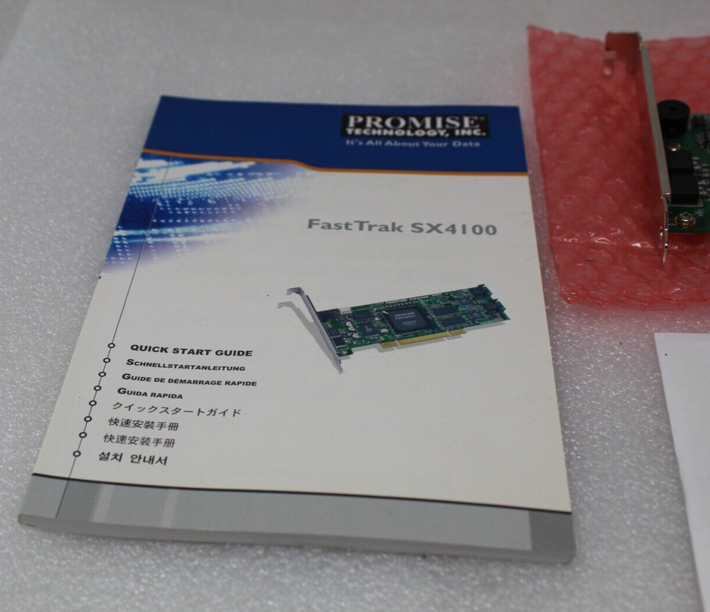 PROMISE FastTrak SX4100 PCI SATA RAID Controller - OEM