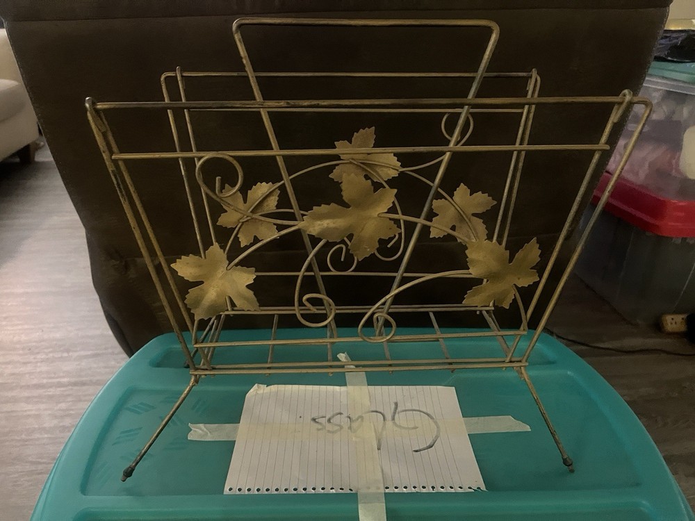 MCM Metal Magazine Rack