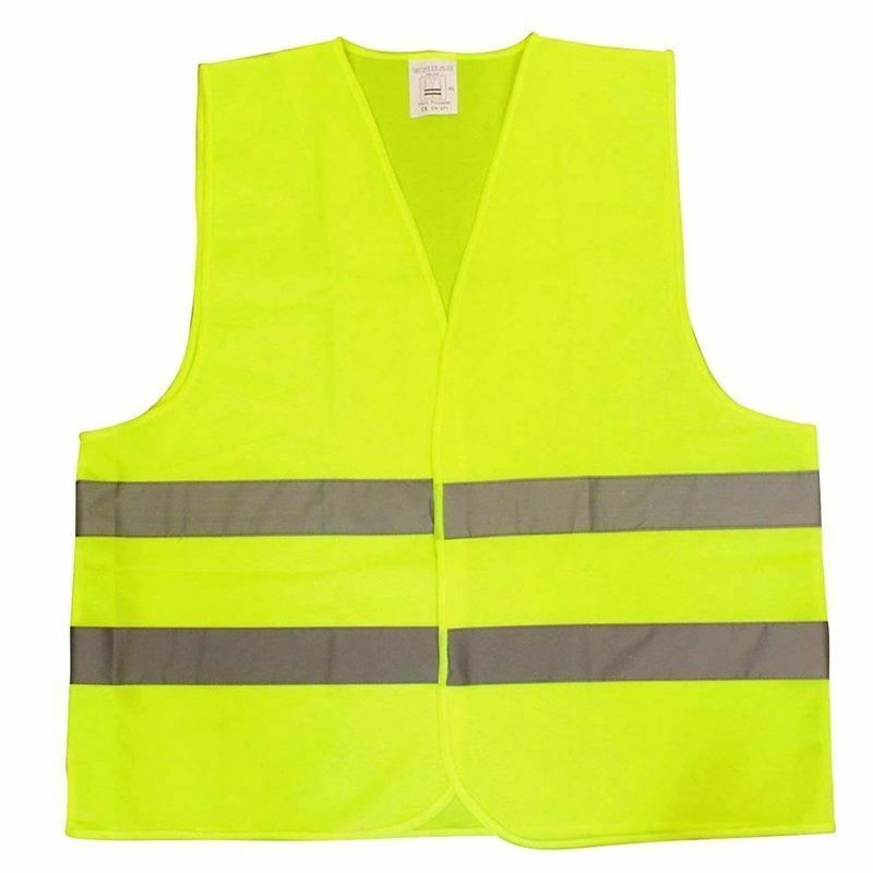 Car Warning Triangle Reflective Emergency Breakdown & High Visibility Vest