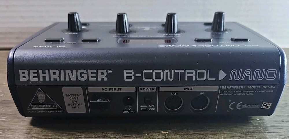 Behringer B-Control Nano BCN44 Rotary MIDI Controller Control Surface