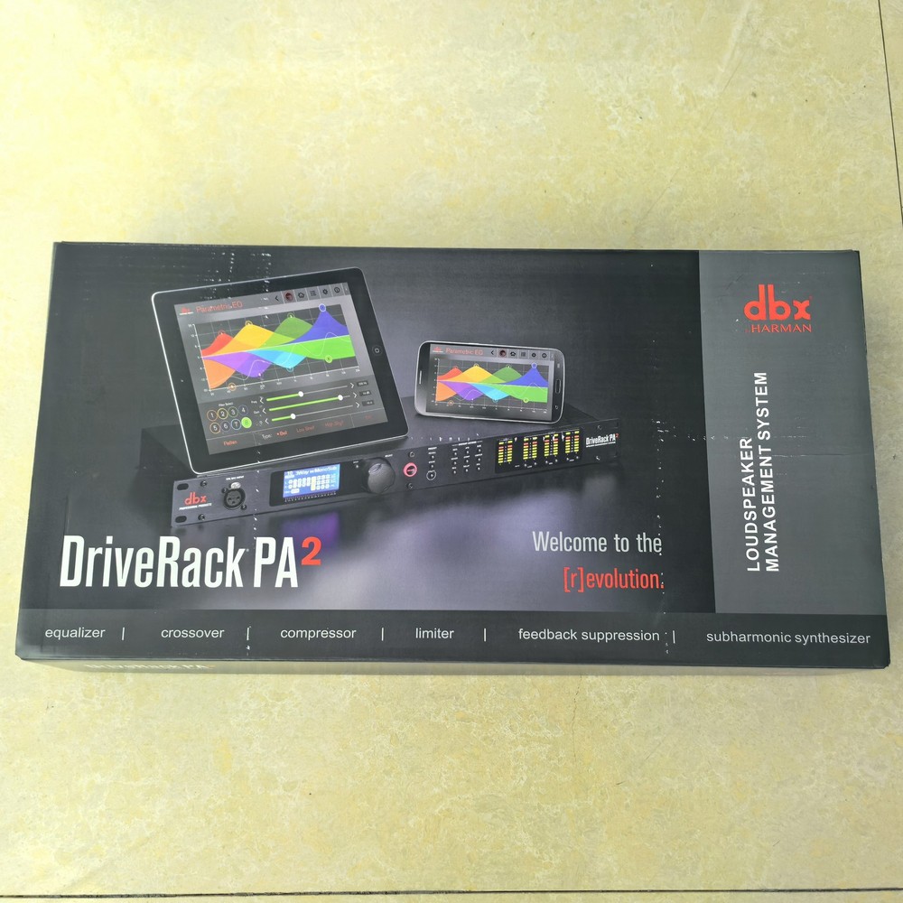 NEW DBX PA2 DriveRack Complete Loudspeaker Management System-PA2 US