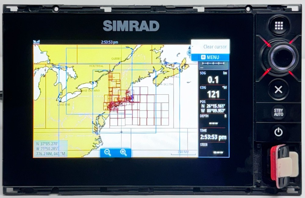 Simrad NSS7 evo2 Touch Screen Multifunction Chartplotter Display MFD