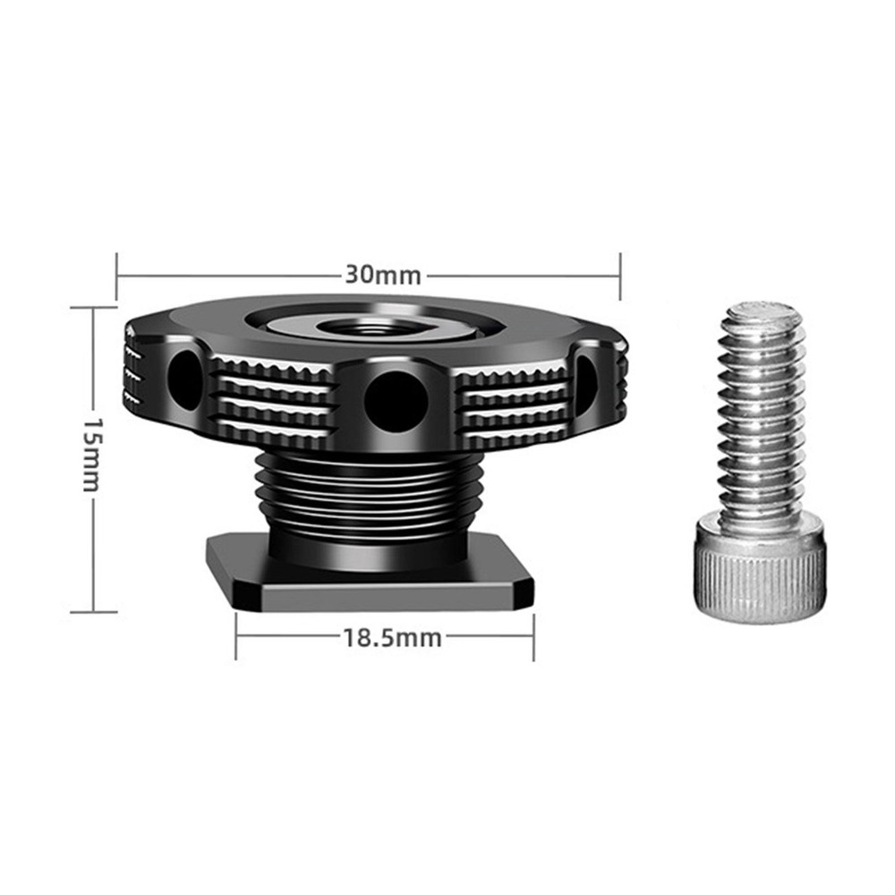 Camera Hot Shoe Mount Multifunctional Lightweight Compact Camera Accessory