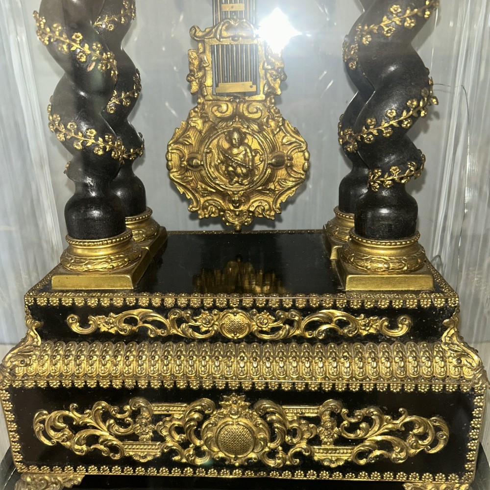 Napoleon 111 / Ebonized Wood N Guilded Bronze/ Working
