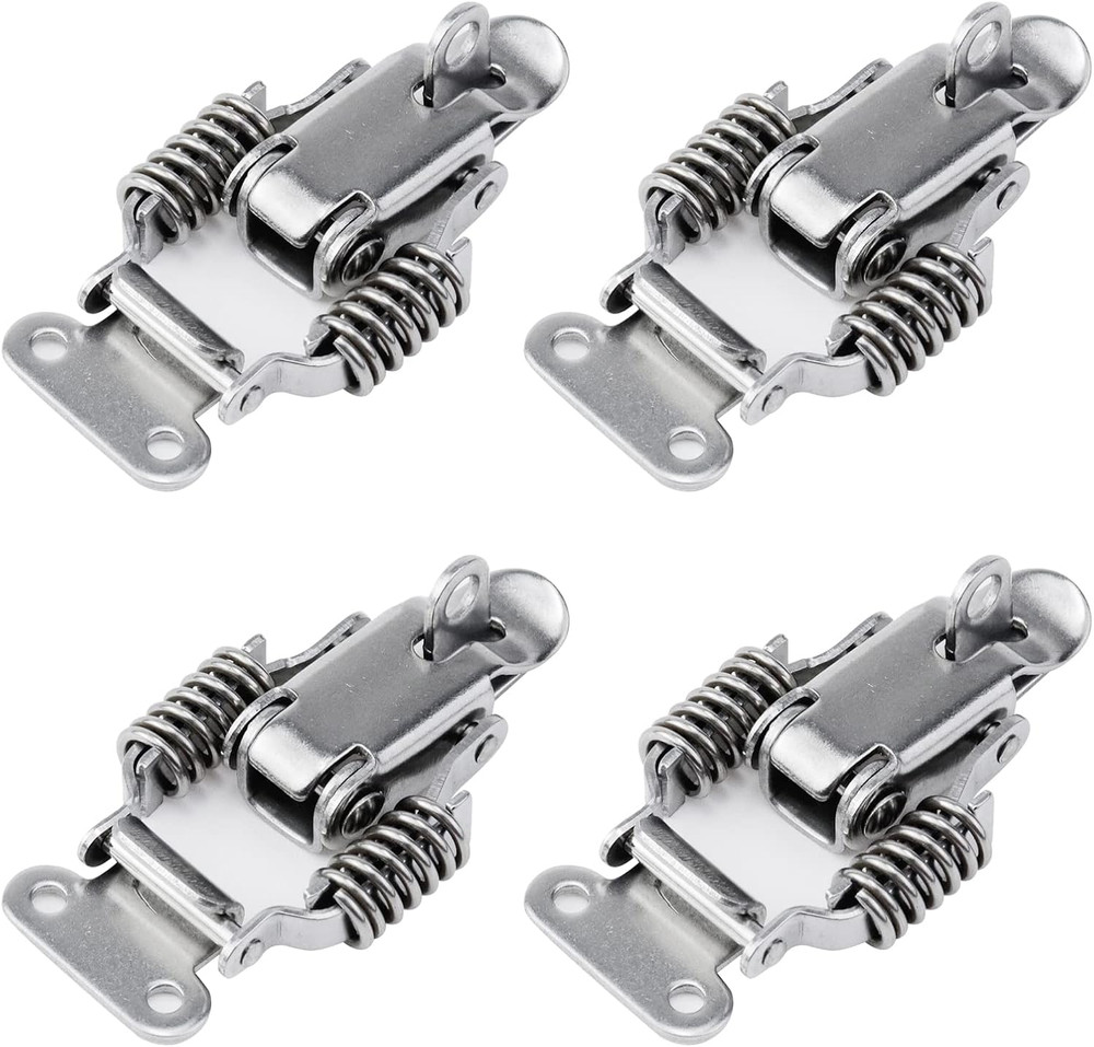 4Set Compression Spring Toggle Latch Lock 304 Stainless Steel Spring Loaded Draw