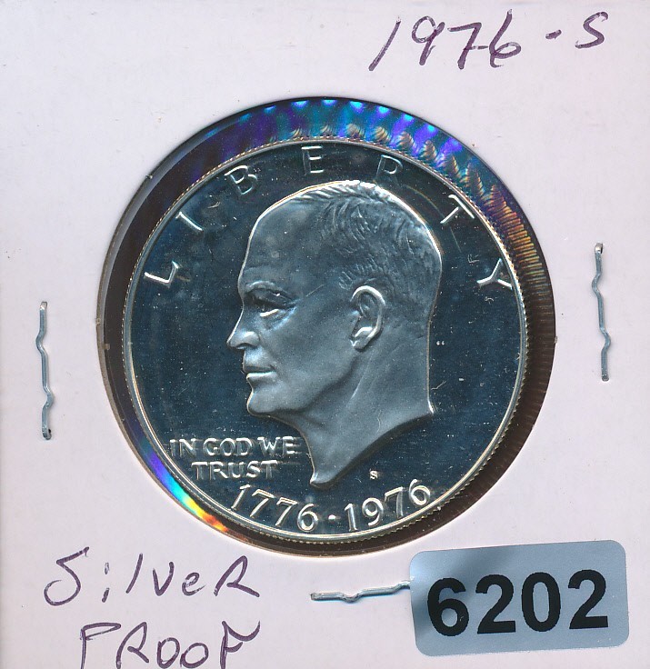 EISENHOWER DOLLAR - 1976-S SILVER PROOF - #6202