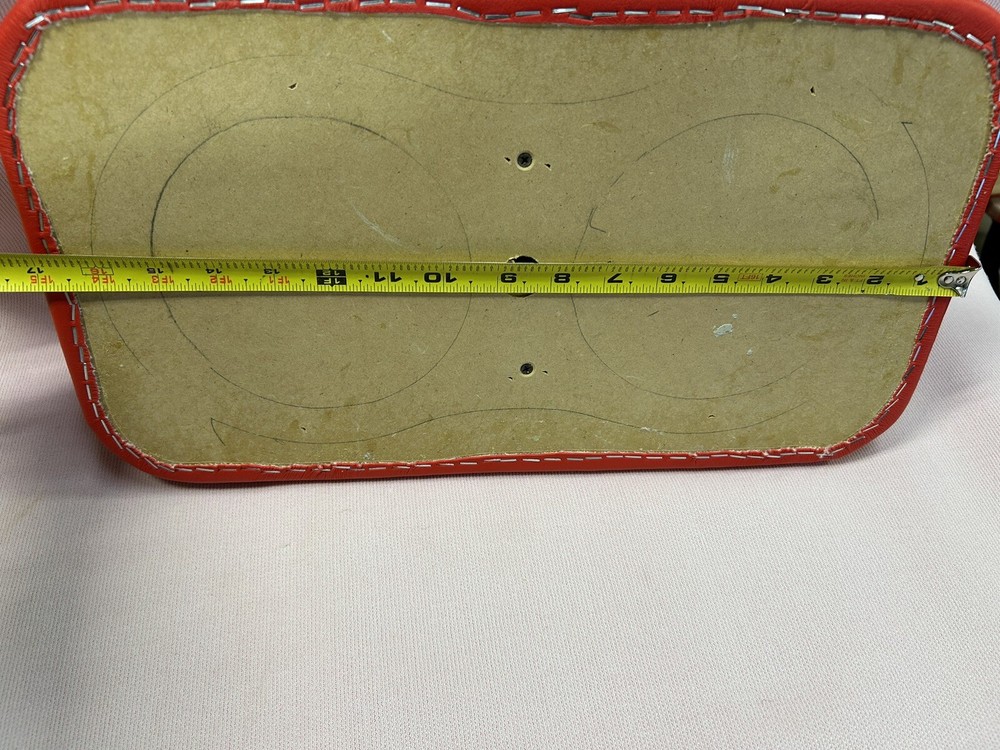 titty panel For 2-6.5 Midrange Speakers RED