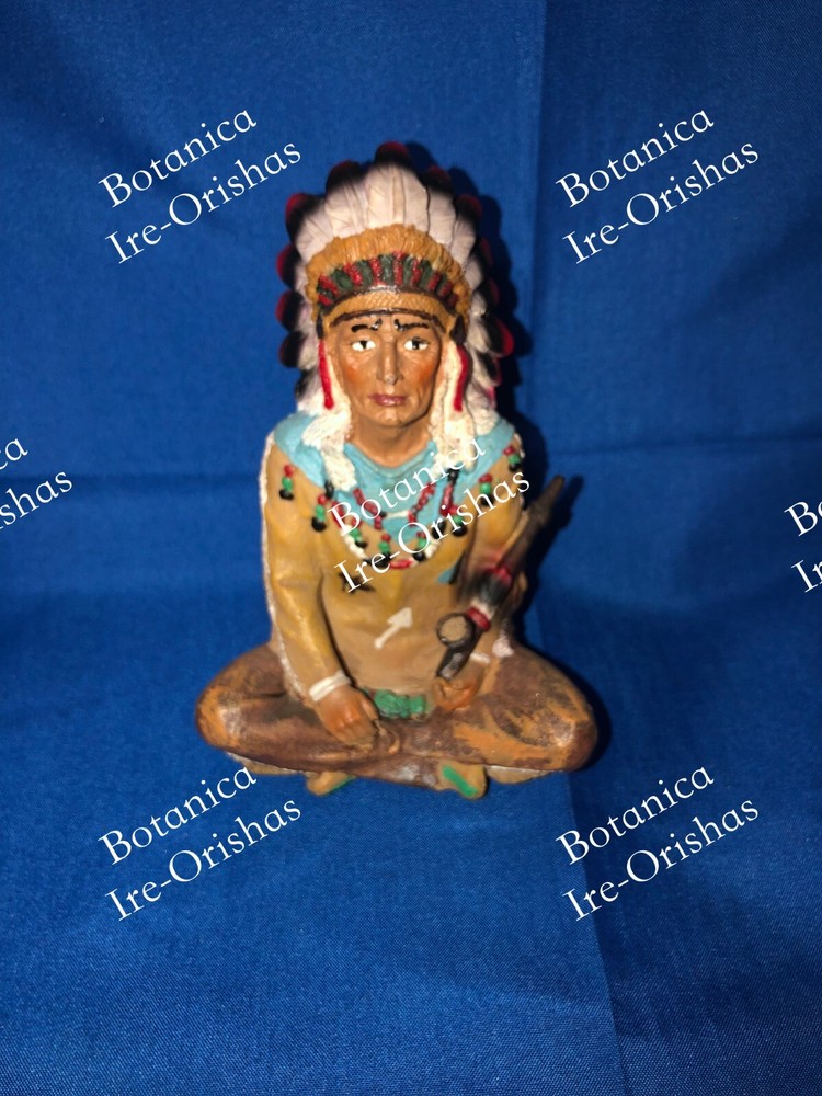 ESTATUA STATUE INDIO INDIAN CHIEF