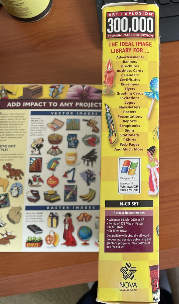 Art Explosion 300,000 Premium Image Collection [CD-ROM] PC