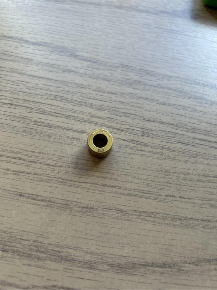REDDING TITANIUM NITRIDE NECK SIZE BUSHING .272 DIAMETER