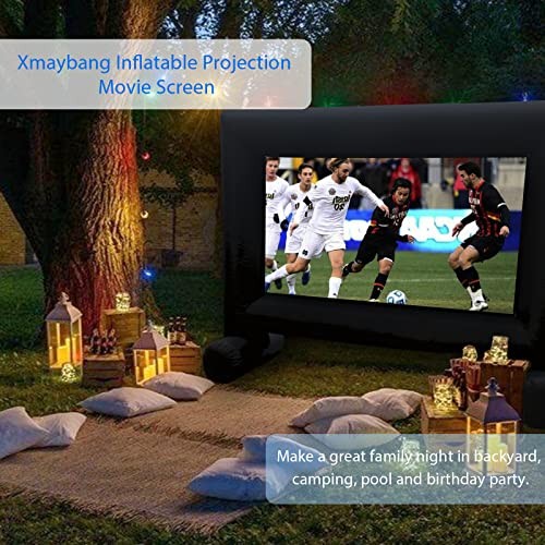 Inflatable Projector Screen, Outdoor Projector Screen, Front/Rear 16ft