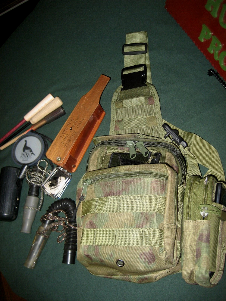 COMPACT VERSIBLE SLING TURKEY HUNTING MOLLE PACK PLUS EXRA'S