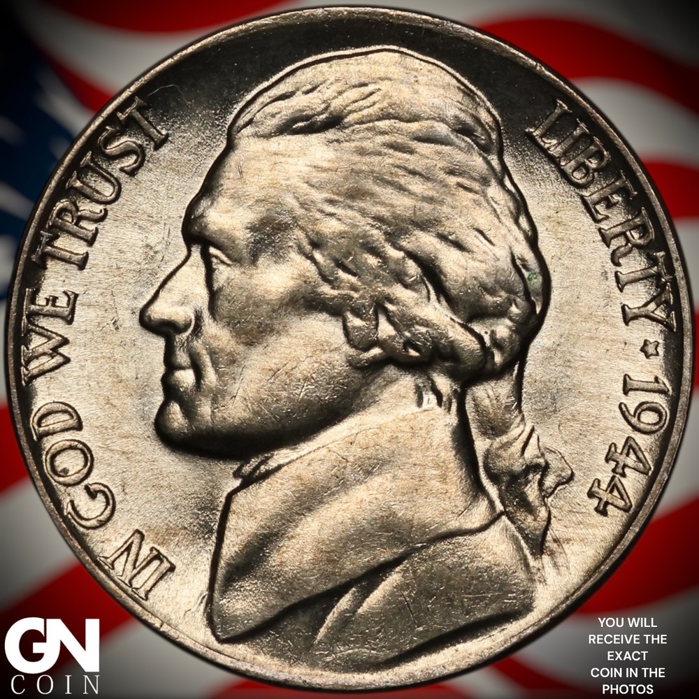 1944 P Jefferson Nickel A2789