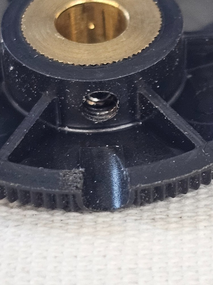 Nikon Eclipse E800 E1000 Microscope Cover Knob Black Parts