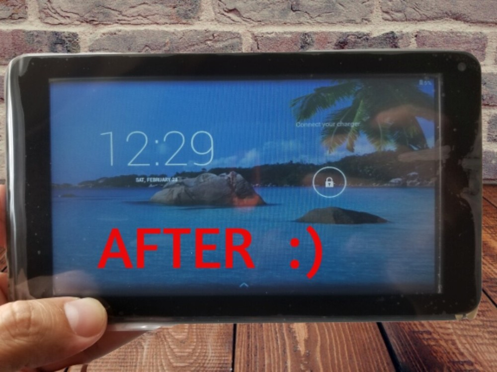 Touch Screen Digitizer Panel For QCY-FPC-070037-V2 Mf-786-070f Tablet PC