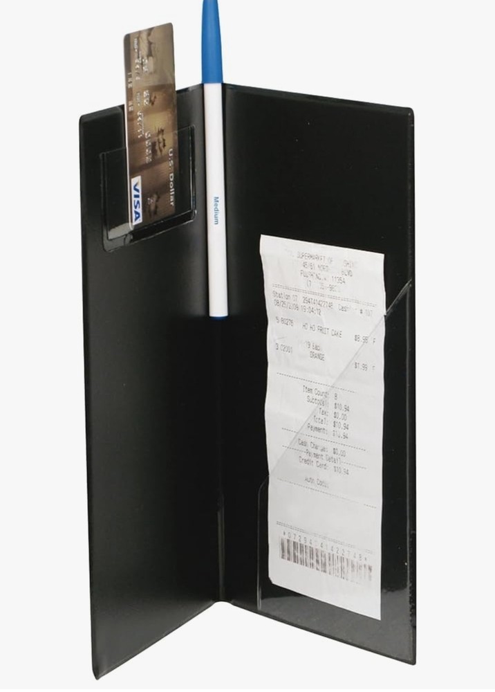 Winware Guest Check Holder Size 10" × 5.5" 10 Pc