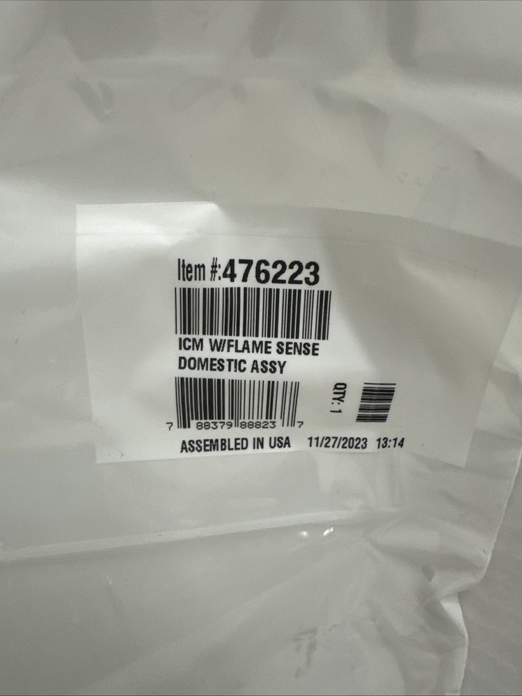 Pentair Ignition Control Module W/Flame Sense 476223. New