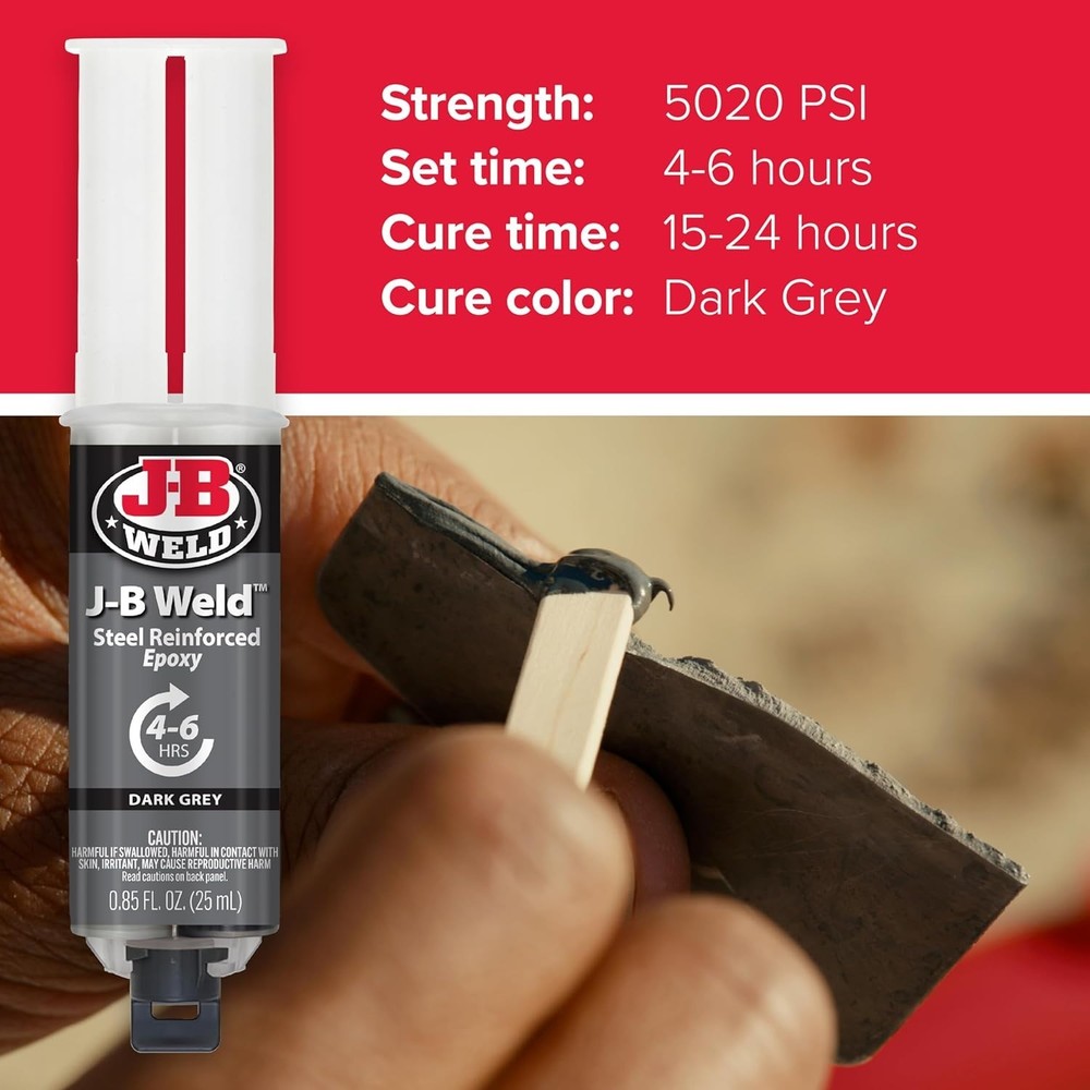 High Strength Dark Grey Epoxy- 25ml x 2