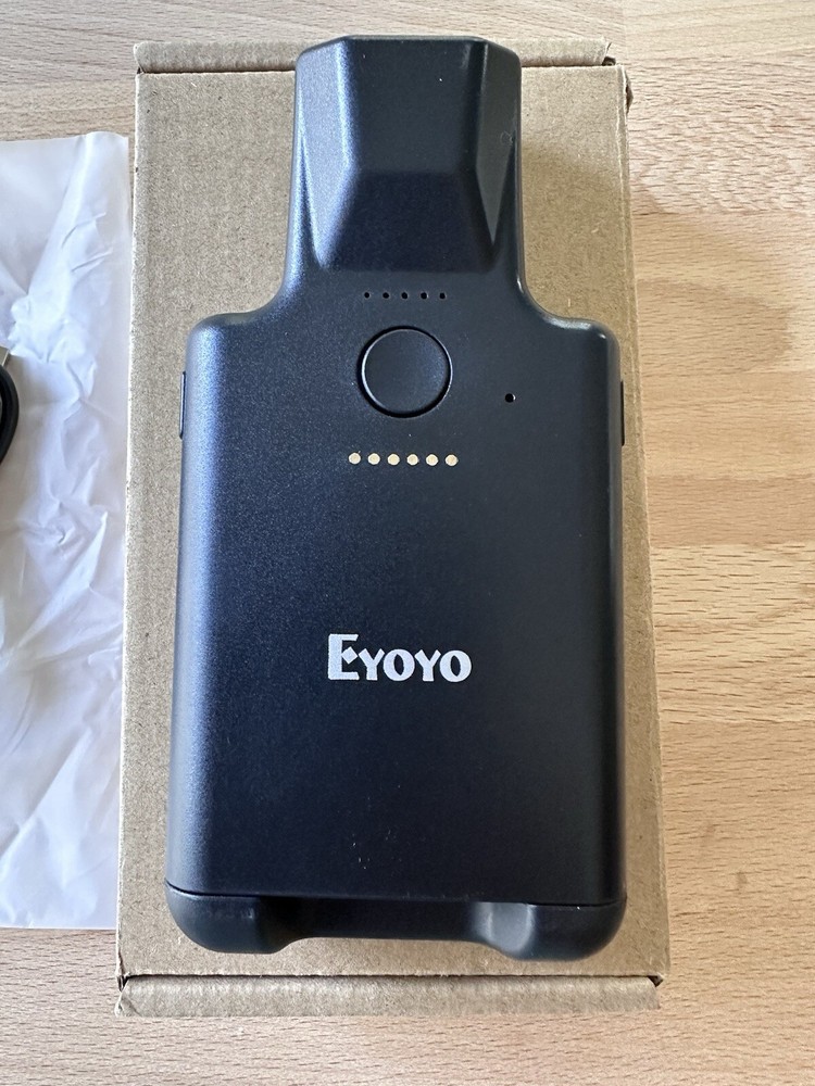 Eyoyo 1D 2D Phone Back Clip Cover Barcode Scanner Bluetooth Bar Code Reader