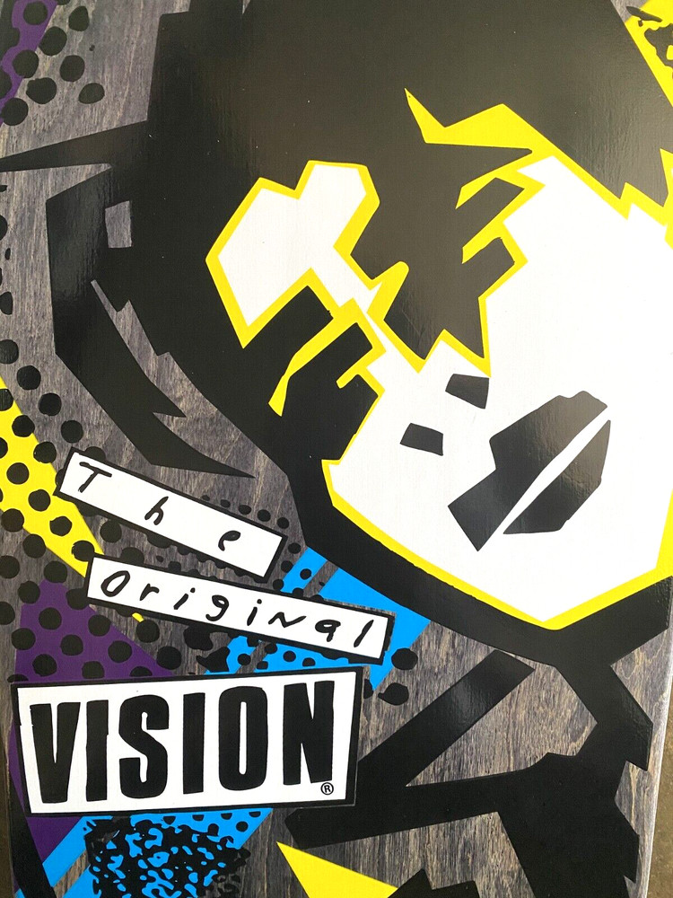 Official Vision Original MG Reissue Tracker Trucks Blurr Skateboard Complete