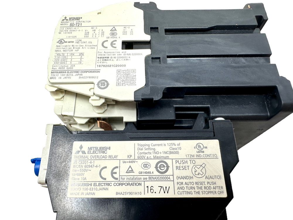 Mitsubishi MSOD-T21BCKP Magnetic Starter