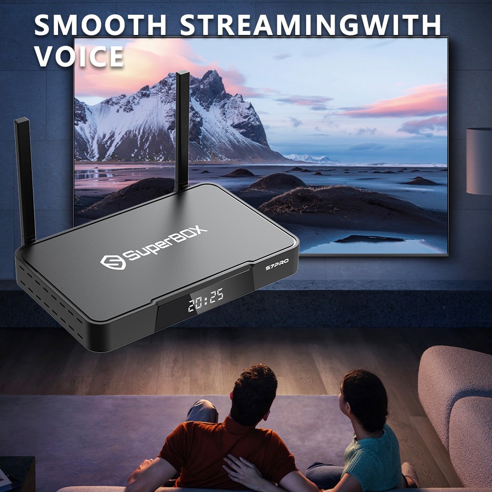 2026 New SuperBox S7 PRO Authorized Distributor Android 12 Ship Same Day