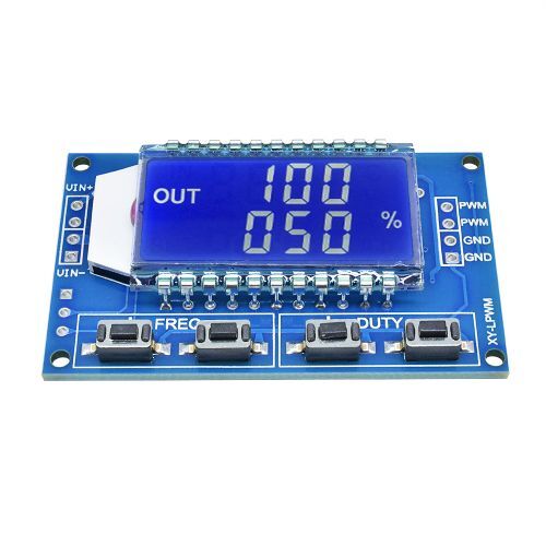 PWM Pulse Frequency Duty Cycle Adjustable Module Square Wave SignalGenerator