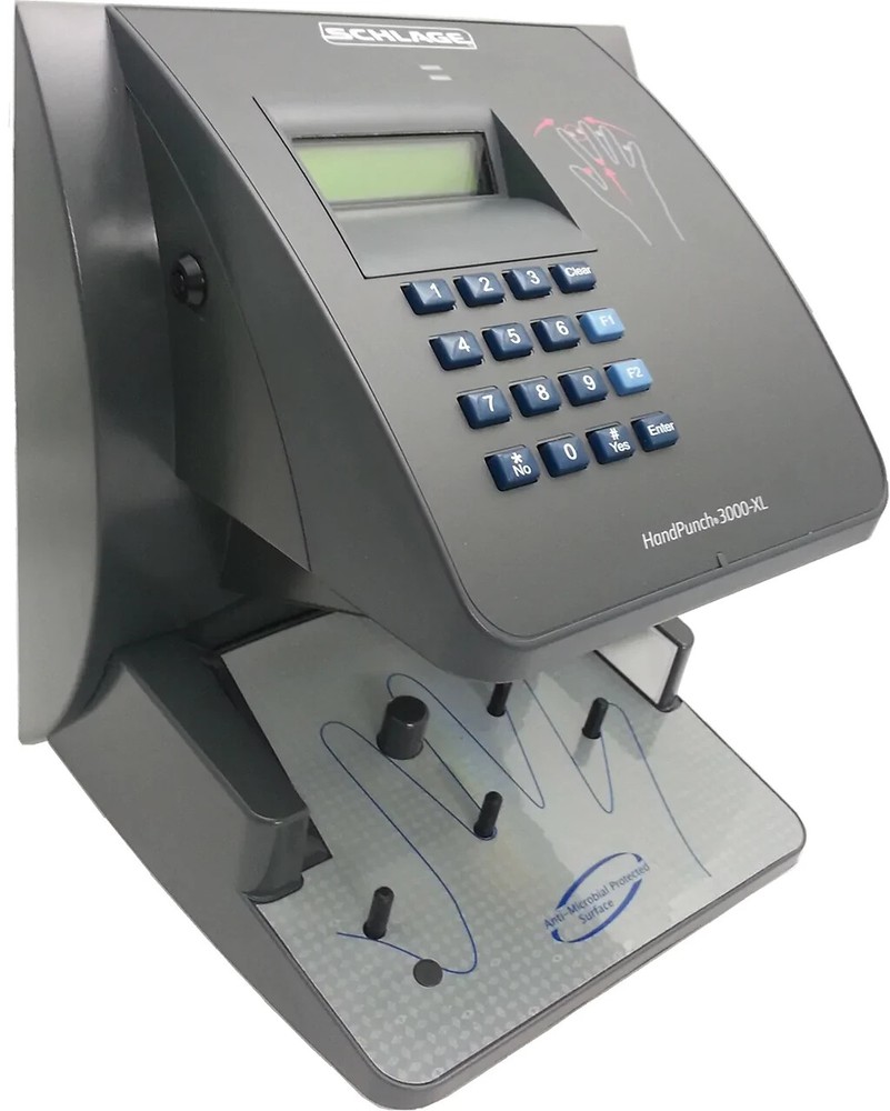Schlage HandPunch 3000-E  (Ethernet)  with memory upgrade