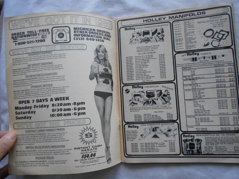 GRATIOT AUTO SUPPLY CATALOG-(1981-82)