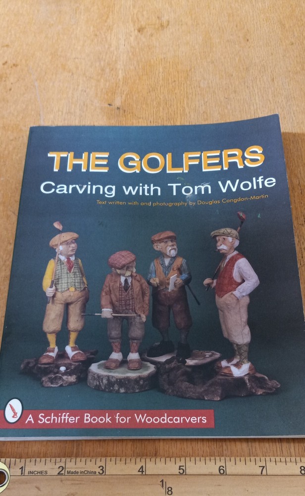 Golfers Carving with Tom Wolfe - Used