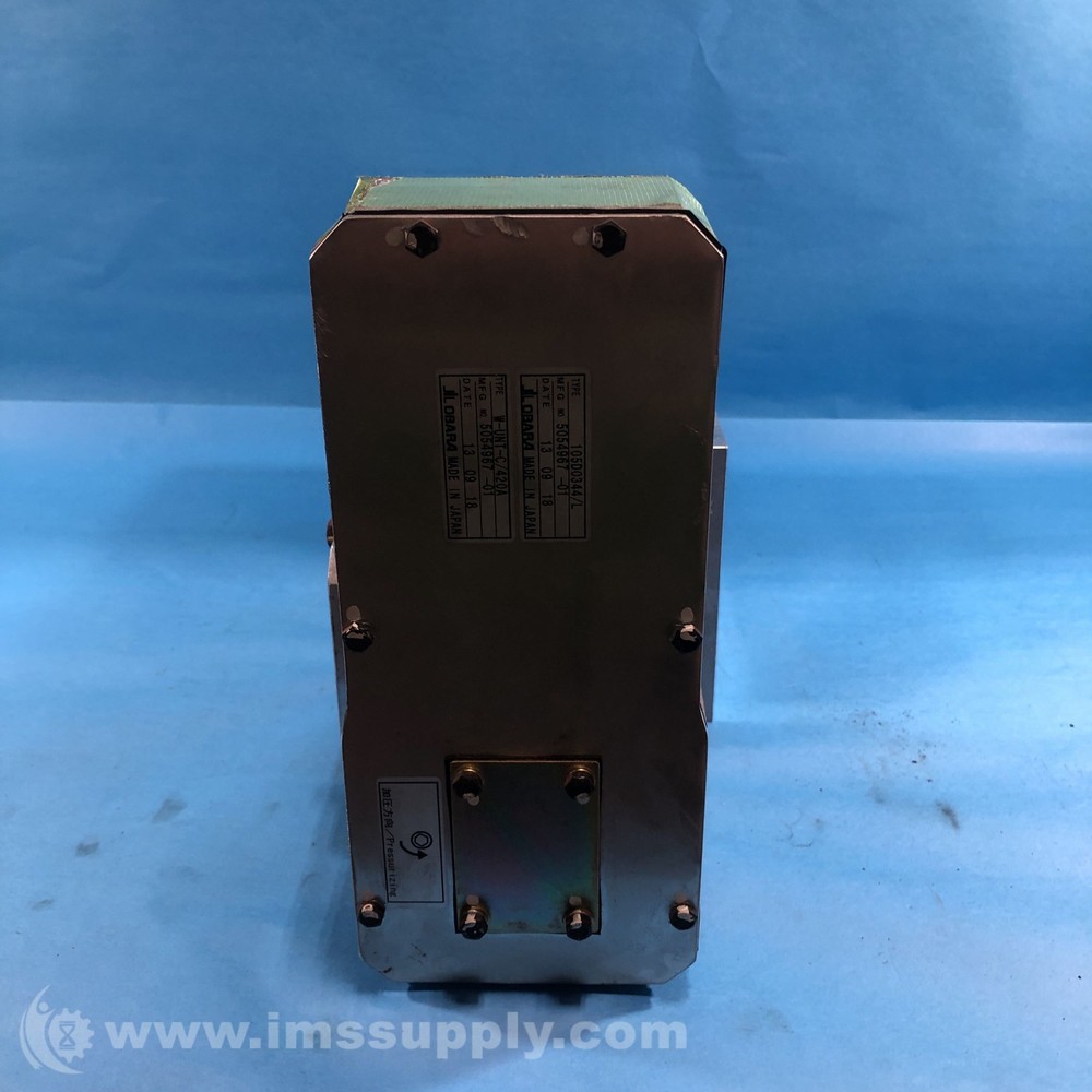Obara Corp W-UNT-C/420A Gear Case Assembly USIP