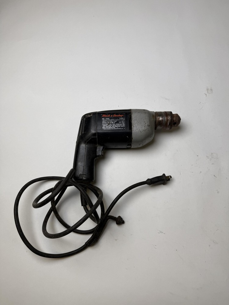 Tested Black & Decker 1/2 in Drill 7254 Type 2 Variable Speed Reversing 120V