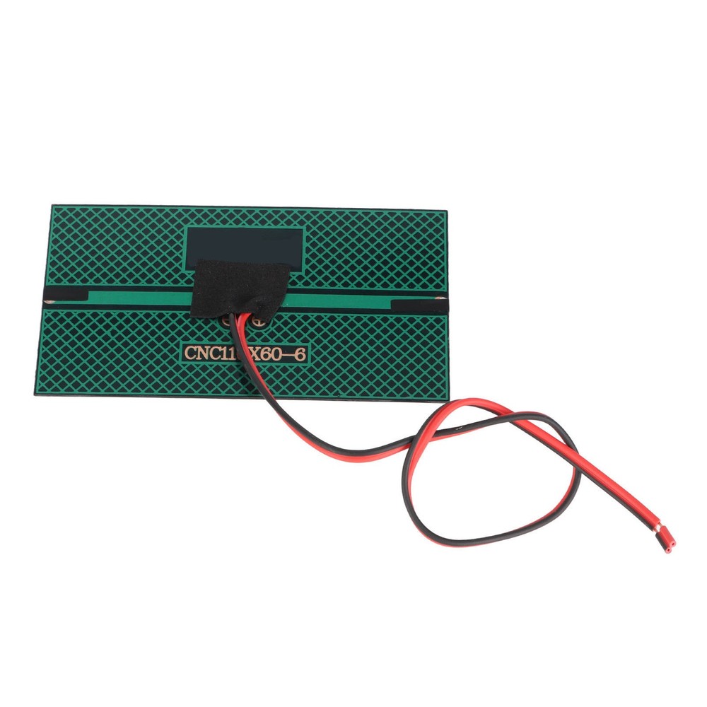3pcs DC 6V 1W Solar Panel Cell Power Module Solar Panel With 30cm Cable