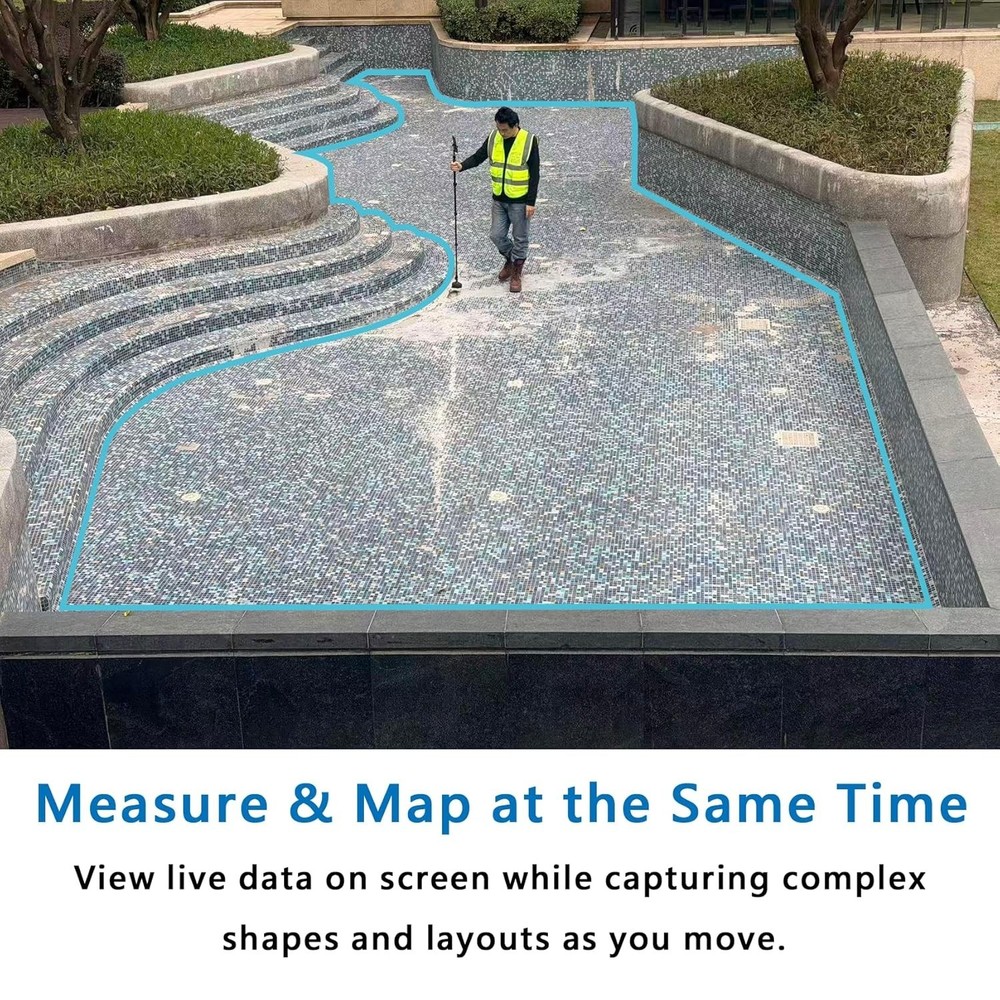 Advanced Motion Measuring Tool Construction Landscaping 3D Data Bluetooth APP PD