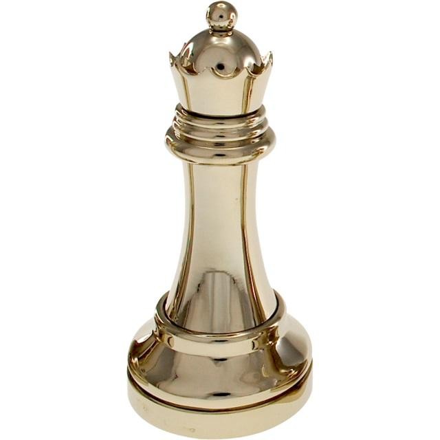 Cast Chess Queen Silver - Hanayama Metal Puzzle