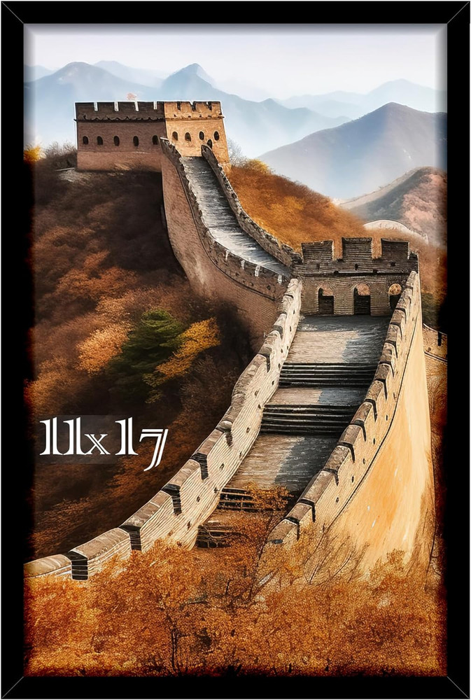 11X17 Picture Frame, Photo Frame for Wall Mounting Display, Black