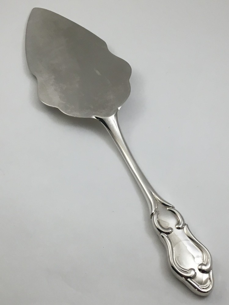 GODINGER GOI25 Silverplate Scrolls Cake Pie Server 11 1/2"