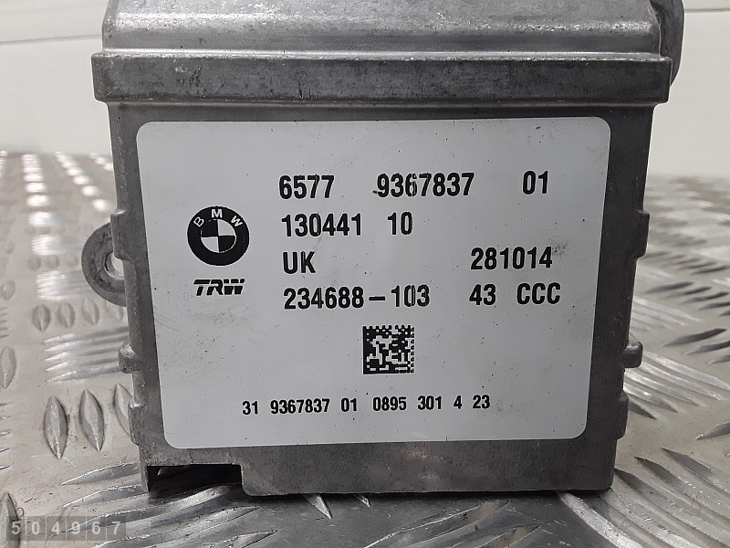 2014 MINI COOPER ECU MODULE 9367837